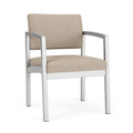 Lesro Stone (Beige)Guest Chair, 22.5W24.5L32H, VinylSeat, Lenox SteelSeries LS1101